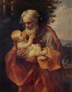 St Joseph with the Infant Christ Guido Reni